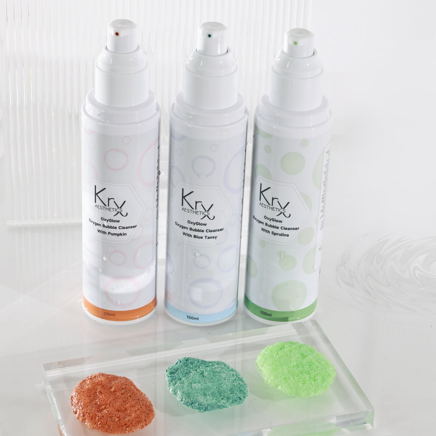 Krx OxyGlow Blue Tansy Bubble Cleanser